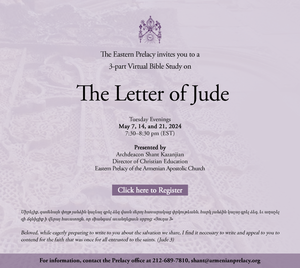 Register for a 3 Part Virtual Bible Study on The Letter of Jude - Saint ...